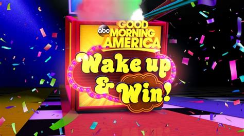 gma sweepstakes|NEXT WEEK ON GMA! .